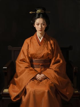敬哀皇后の肖像