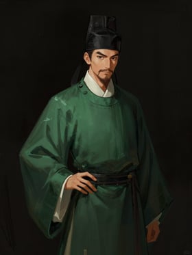 何定の肖像