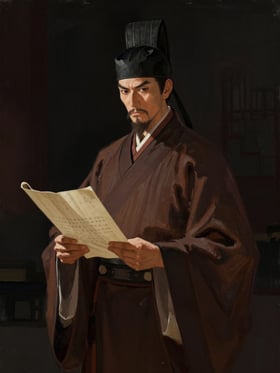 孫弘の肖像