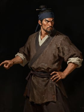 管承畫像