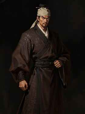 劉胄の肖像