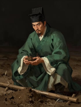 棗祗の肖像