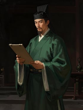 姚信の肖像