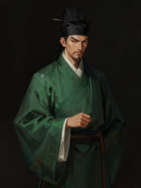 楊竺畫像