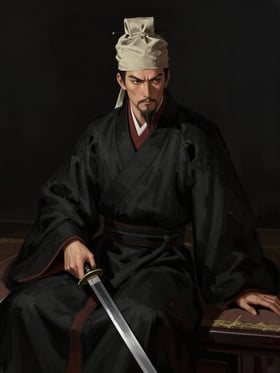 郭循の肖像