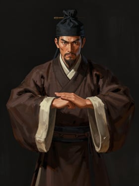治無戴の肖像
