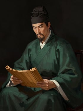 李權の肖像
