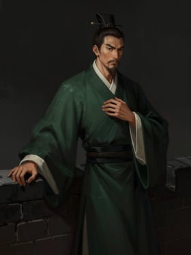 薛洪の肖像
