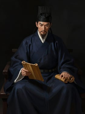 何祗の肖像