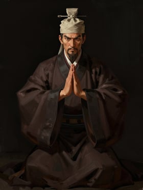苻健の肖像