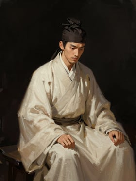 丁晏畫像