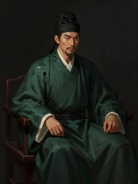 孫暠の肖像