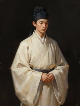 曹鑑の肖像