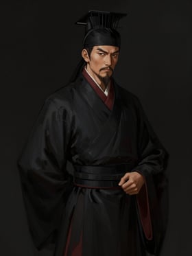 王靖畫像