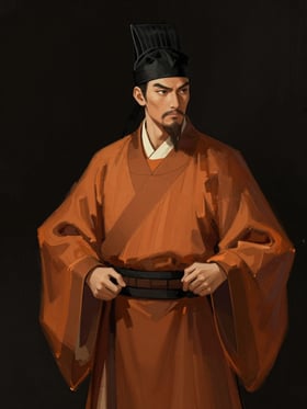 梁剛畫像