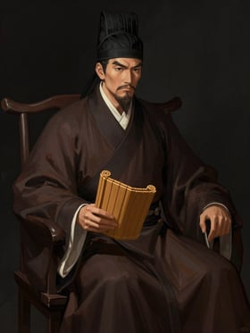 鍾離牧の肖像