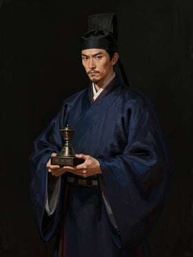 牛利畫像
