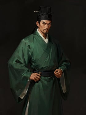 賈龍の肖像