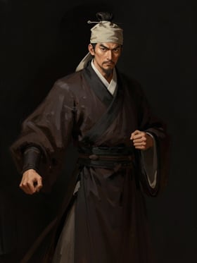 陳恭畫像