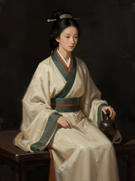 臨汾公主の肖像