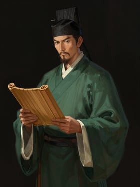 劉助畫像