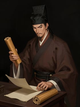 劉慈畫像