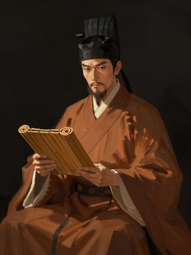 劉曜の肖像