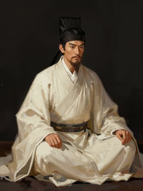 劉渙の肖像