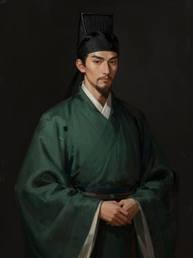劉胤の肖像