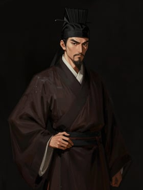 劉長仁の肖像
