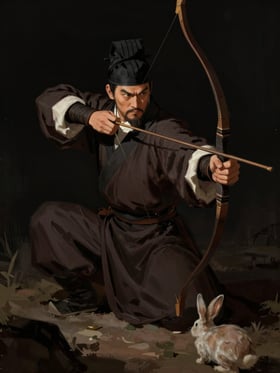 劉龜の肖像