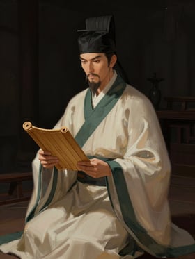 卑湛の肖像