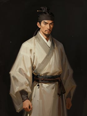 吳安畫像