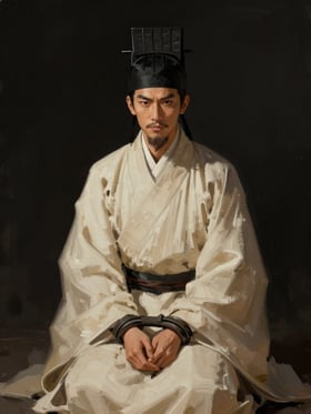 孫奇の肖像