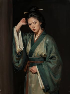 崔夫人の肖像