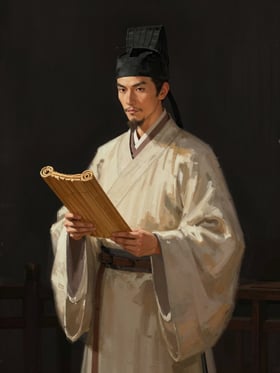 廉昭の肖像