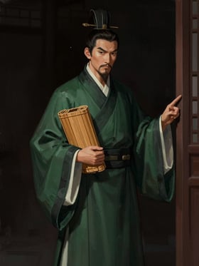 弓遵の肖像
