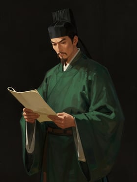 Portrait of Zhang Jing