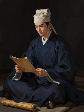 Portrait of Cao Gan