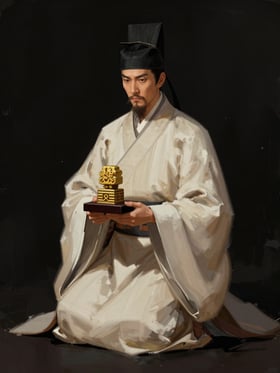 楊宣の肖像