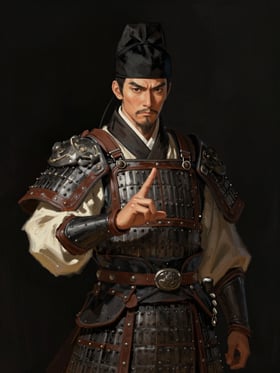 楊帛の肖像