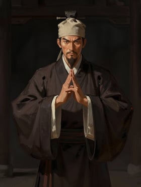 梁岐の肖像