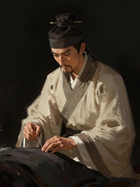 樊阿の肖像