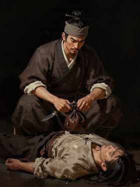 焦子文の肖像