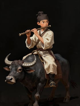 牧童の肖像