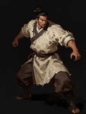 Portrait of Lang Cen
