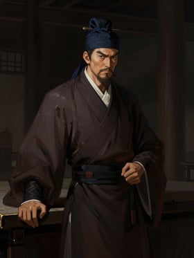 王咸の肖像