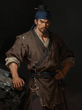 羅厲畫像