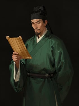 董岑畫像