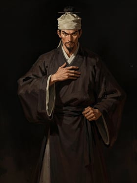 Portrait of Zhao Zhi